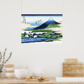 Umezawa Manor in de provincie Sagami Poster (Keuken)