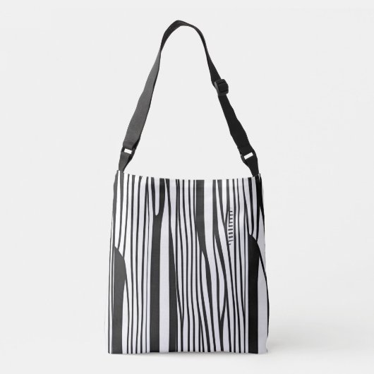 Umhängetasche Zebra Crossbody Tas (Achterkant)