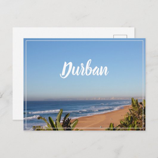 Umhlanga Durban Uitzicht Ocean Beach South Africa Briefkaart (Voorkant / Achterkant)