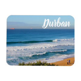 Umhlanga Durban Uitzicht Ocean Beach South Africa Magneet