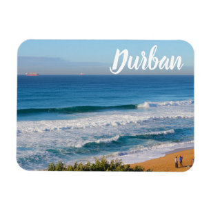 Umhlanga Durban Uitzicht Ocean Beach South Africa Magneet