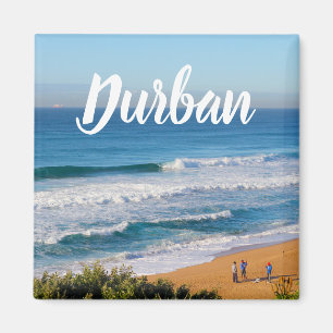 Umhlanga Durban Uitzicht Ocean Beach Zuid-Afrika Magneet