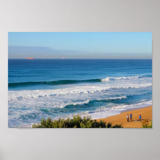 Umhlanga Greater Durban Ocean Beach South Africa Poster (Voorkant)