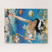 Umi Blossom – Een oceaanportret Legpuzzel (Horizontaal)