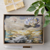 Umi Blossom – Een oceaanportret Tissuepapier (Geschenk)