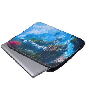 Umi no Hotoke De Boeddha van de Zee Laptop Sleeve