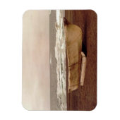 Umiak Walrus Skin Whalers Boat Foto gedrukt Flex Magneet (Verticaal)