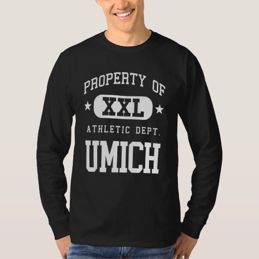 UMich XXL Athletic School Property T-shirt (Voorkant)