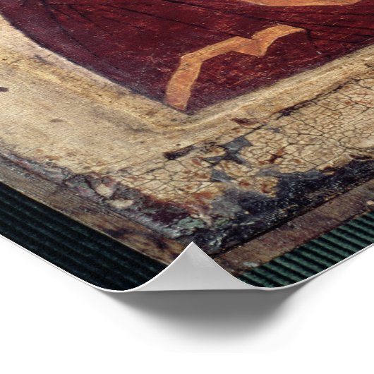 Umilenie Virgin van Wladimir, Moskouse School Poster (Hoek)