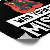 Uming ik ben gewoon een oud Man was je eerste fout Poster (Hoek)