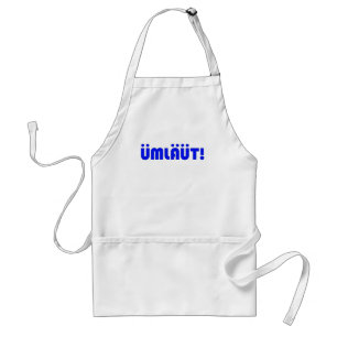 UMLAUT!Apron Standaard Schort