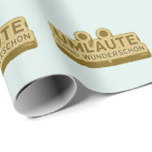 Umlaute sind wunderschön Duitse taal UMLAUT Cadeaupapier (Rol Hoek)