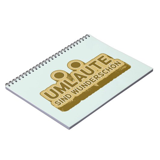 Umlaute sind wunderschön Duitse taal UMLAUT Notitieboek (Linkerzijde)