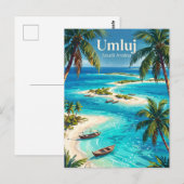 Umluj Saoedi-Arabië Briefkaart (Voorkant / Achterkant)