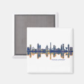 Umm al-Quwain Skyline Magneet (Voorkant / Achterkant)