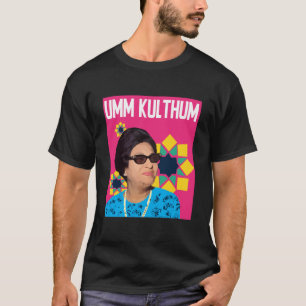 Umm Kulthum Pop Art Fully Scoop T-shirt