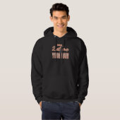 umm... let me fix your hair sequins Premium Hoodie (Voorkant volledig)