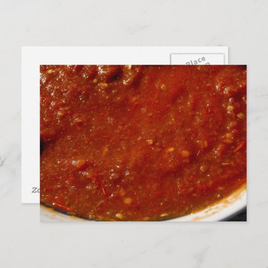 UMM Salsa-Briefkaart Briefkaart (Voorkant / Achterkant)