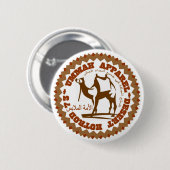 Ummah Apparel Desert Hotrod Ronde Button 5,7 Cm (Voorkant /achterkant)