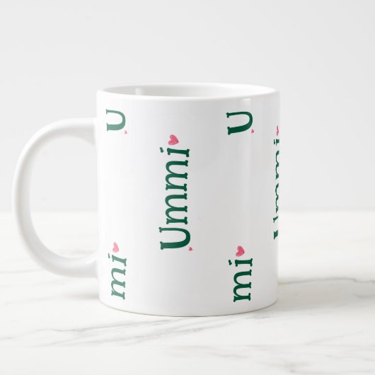 Ummi Moeder Moederdag Reus  Grote Koffiekop (Links)
