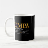 Umpa Definitie Vaders Dag Gift Opa Gift Koffiemok (Links)