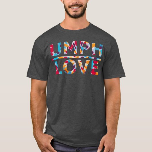 Umph Love Rock Bandie Dye friend T-shirt (Voorkant)