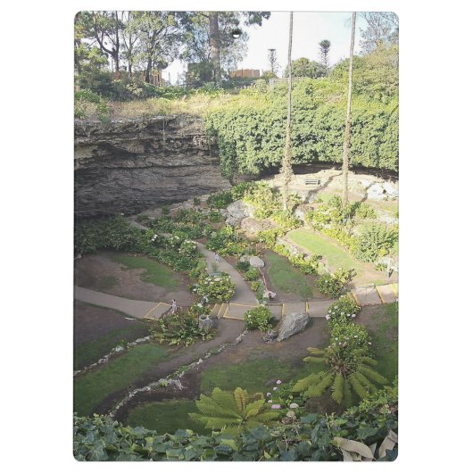 Umpherston Sinkhole Hidden Sanctuary Klembord (Achterkant)