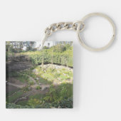 Umpherston Sinkhole Hidden Sanctuary Sleutelhanger (Achterkant)