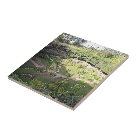 Umpherston Sinkhole Hidden Sanctuary Tegeltje (Zijkant)