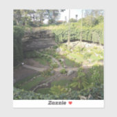 Umpherston Sinkhole Hidden Sanctuary Vinyl Sticker (Vel)