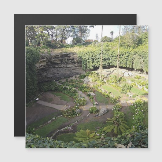 Umpherston Sinkhole Verborgen Sanctuary Magneet (Voorkant / Achterkant)