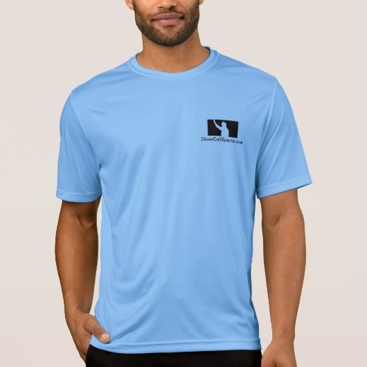 Umpire Blue CCS Logo Sporting T-Shirt (Voorkant)