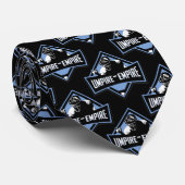 Umpire-Empire Patterned stropdas (Opgerold)