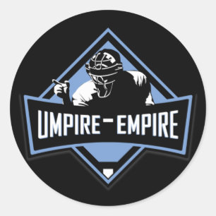 Umpire-Empire-Sticker Ronde Sticker