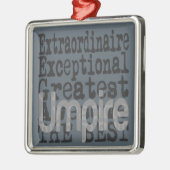 Umpire Extraordinaire Metalen Ornament (Links)