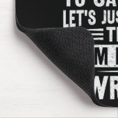 Umpire Funny Sketll Design For An Umpire  Muismat (Hoek)