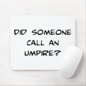 Umpire Mousepad Muismat (Met muis)