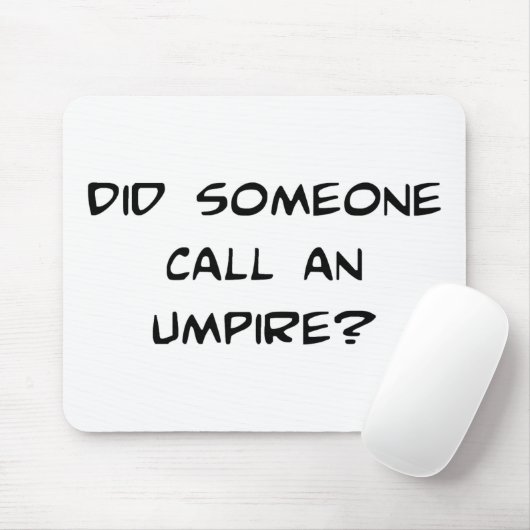 Umpire Mousepad Muismat (Met muis)