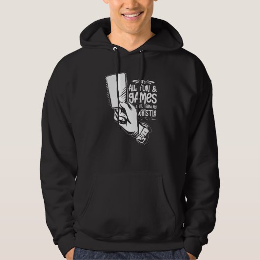 Umpire Quotes  Baseball Softball Football Whistle  Hoodie (Voorkant)