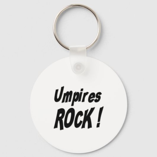 Umpires Rock! Button Sleutelhanger (Voorkant)