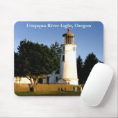 Umpqua River Light, Oregon Mousepad Muismat (Met muis)