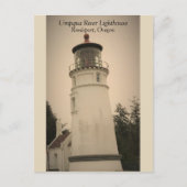 Umpqua River Lighthouse, OF Briefkaart (Voorkant)