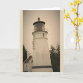 Umpqua River Lighthouse, OF Kaart (Gele Bloem)