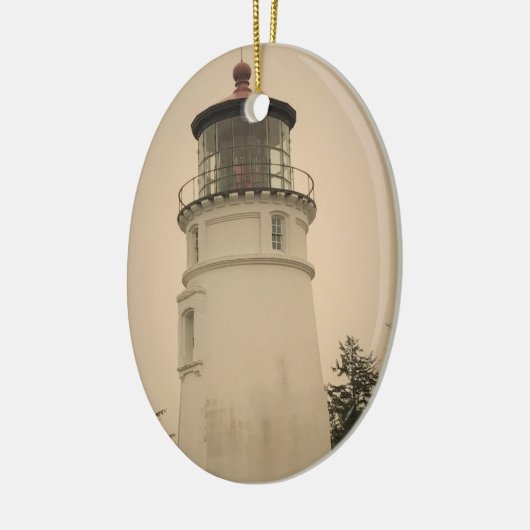 Umpqua River Lighthouse, OF Keramisch Ornament (Links)