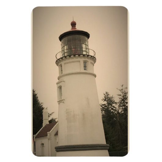 Umpqua River Lighthouse, OF Magneet (Verticaal)