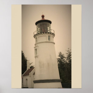 Umpqua River Lighthouse, OF Poster