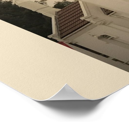 Umpqua River Lighthouse, OF Poster (Hoek)