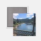 Umpqua River, Oregon Magneet (Voorkant / Achterkant)