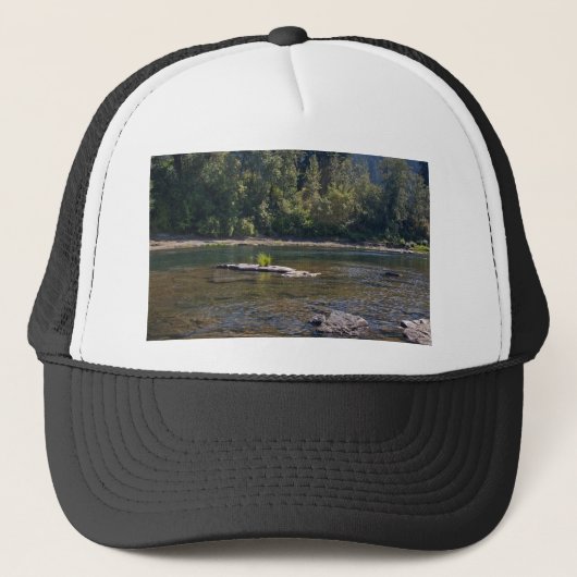 Umpqua River, Oregon Trucker Pet (Voorkant)