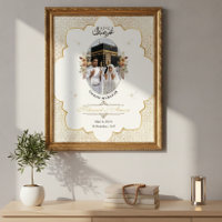 Umrah Mubarak Aangepaste Foto Islamitische Poster